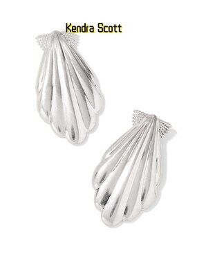 Alexa Vintage Silver Metal Statement Earrings